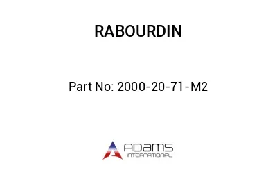 2000-20-71-M2 2000-20-71-M2