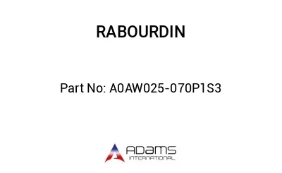 A0AW025-070P1S3