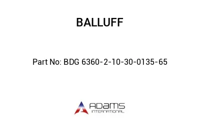BDG 6360-2-10-30-0135-65									