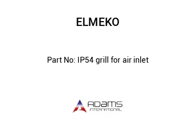 IP54 grill for air inlet IP54 grill for air inlet